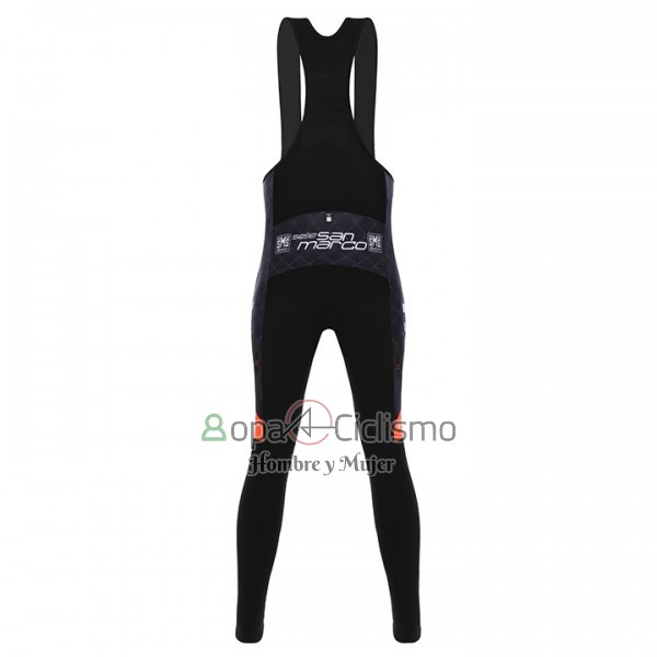 Trek Selle San Marco Ropa Ciclismo Culotte Largo 2017 Mangas Largas Negro